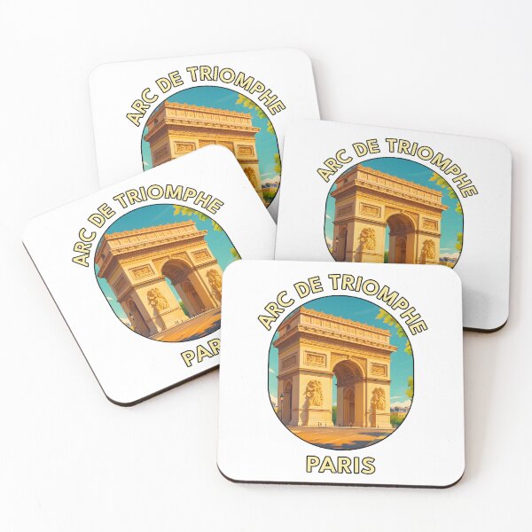 Item preview, Arc de Triomphe – Paris Landmark Travel Art designed and sold by inkNext.