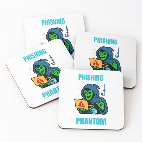 Item preview, “Phishing Phantom” - cyber threat awareness project designed and sold by BitCrop.