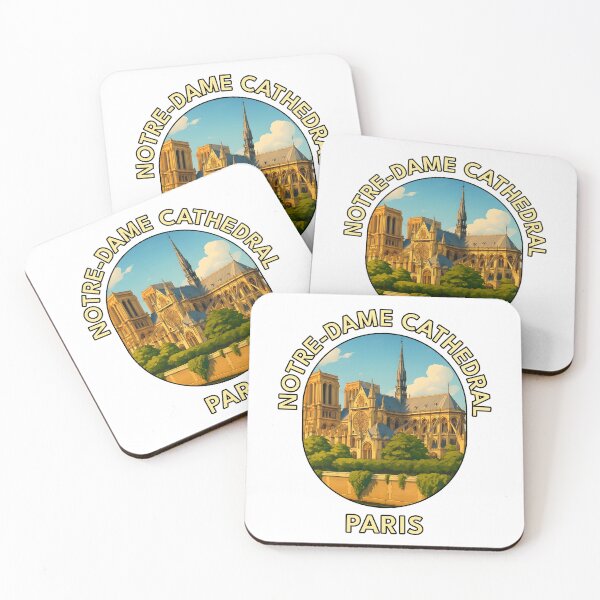 Item preview, Notre-Dame Cathedral – Paris Gothic Architecture Travel Art designed and sold by inkNext.