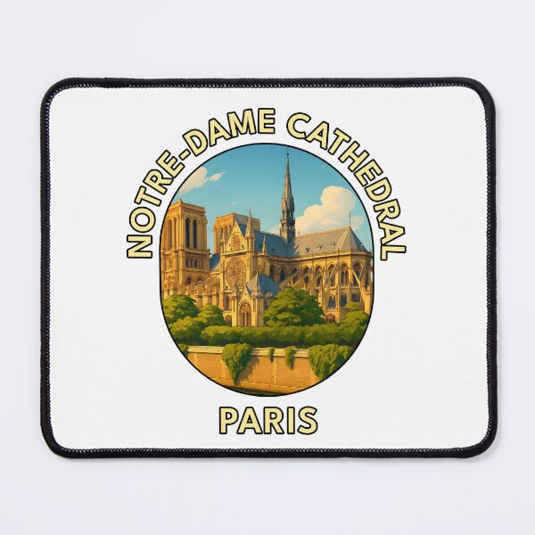 Item preview, Notre-Dame Cathedral – Paris Gothic Architecture Travel Art designed and sold by inkNext.