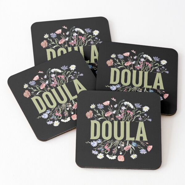 Item preview, Cute Doula Wildflowers labour Birth Support watercolor Floral designed and sold by Guess4best.