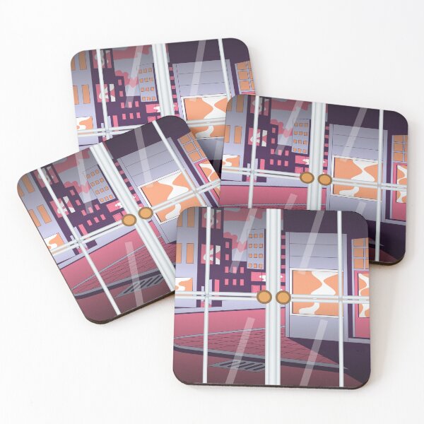 Item preview, City Window designed and sold by NettiesWallArt.