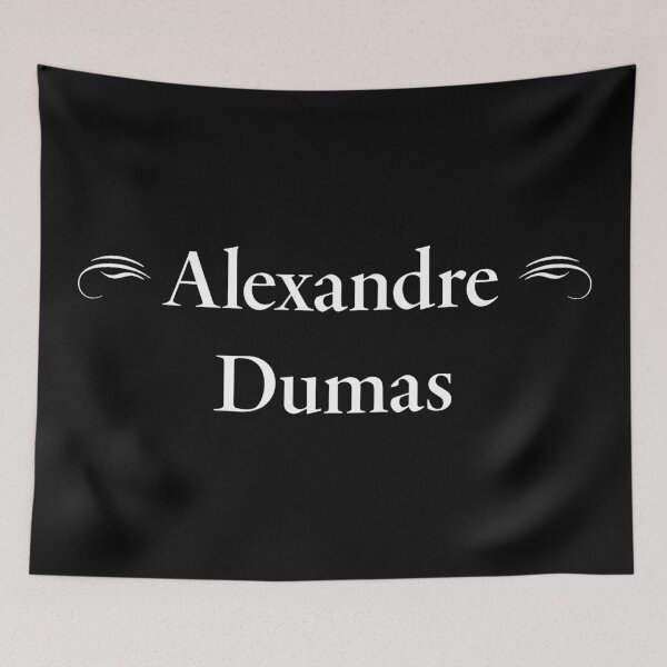 Item preview, Alexandre Dumas, French Novelist, Classic Literature designed and sold by CharlottePlaceArt.