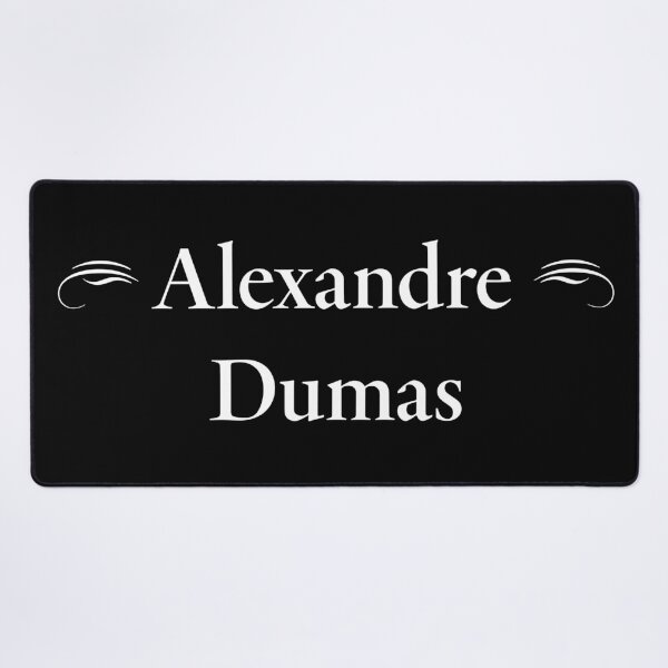 Item preview, Alexandre Dumas, French Novelist, Classic Literature designed and sold by CharlottePlaceArt.