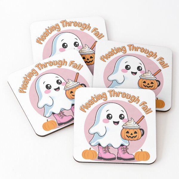 Item preview, Floating Through Fall – Pastel Ghost Art designed and sold by HeyvStudio.