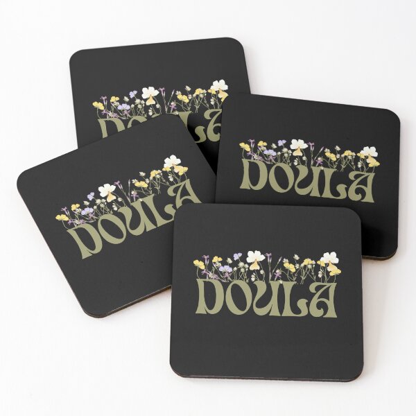 Item preview, Cute Doula Wildflowers labour Birth Support Groovy Floral designed and sold by Guess4best.