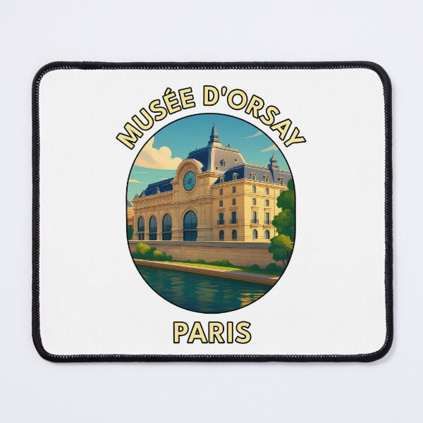 Item preview, Musée d'Orsay - Paris Travel Art Print designed and sold by inkNext.