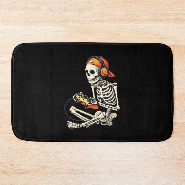 Item preview, Halloween Skeleton Gamer Video Gaming designed and sold by chung2525.