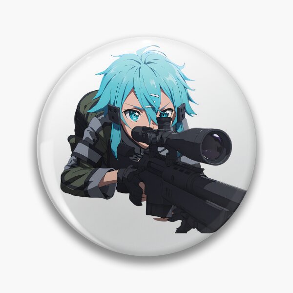 Artikelvorschau, Sinon Sword Art Online Sniper Taktische Kampfpräzision entworfen und verkauft von GABRIELMURPHY.