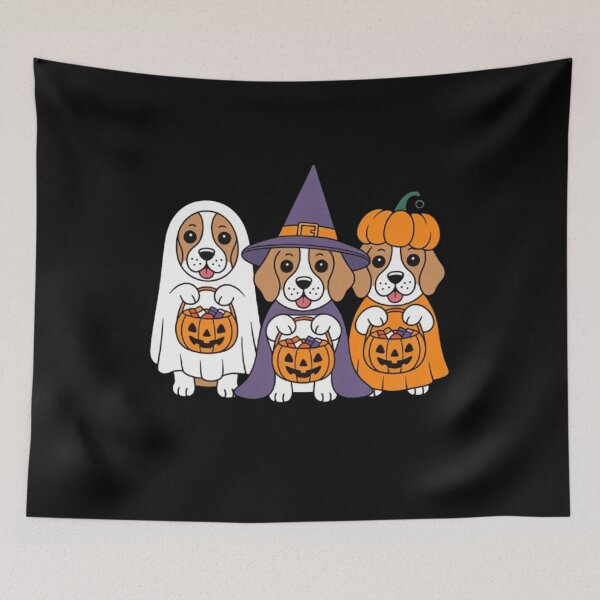 Item preview, Beagle Ghost Halloween Dog Lovers  designed and sold by BHMARTS.