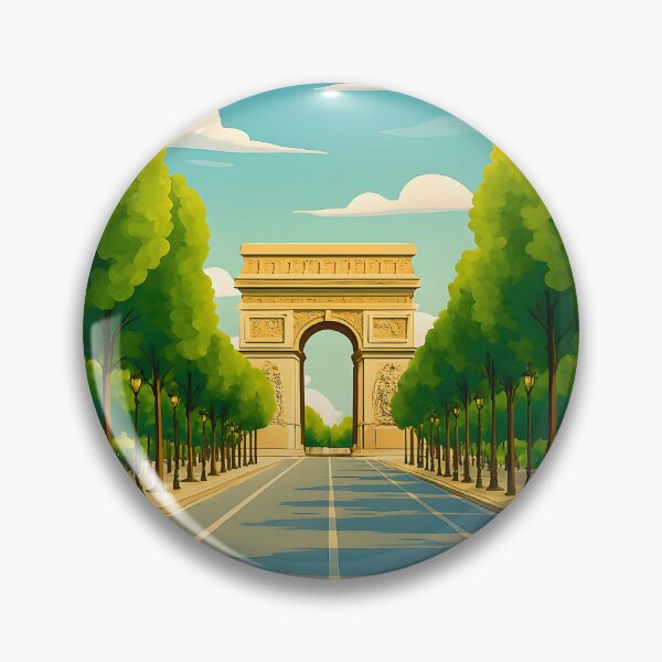 Item preview, Champs-Élysées – Iconic Paris Boulevard in Summer designed and sold by inkNext.