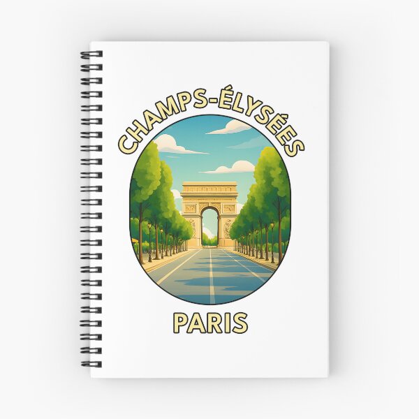 Aperçu de l'œuvre Champs-Élysées – Boulevard emblématique de Paris en été créée et vendue par inkNext.