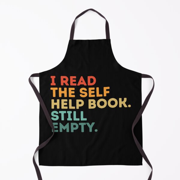 Item preview, I Read the Self-Help Book. Still Empty. – Retro Sunset Edition designed and sold by Gravly.