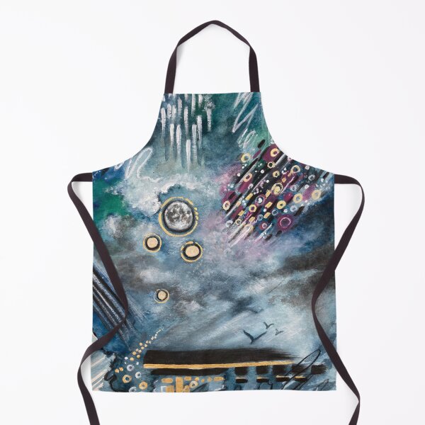 Item preview, Ocean themed mixed media abstract art  designed and sold by Tahnja Wolter.