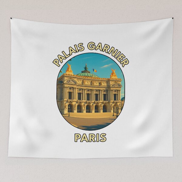 Item preview, Palais Garnier - Paris Opera House Illustration designed and sold by inkNext.