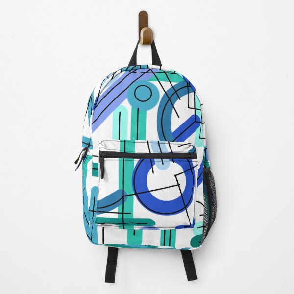 Item preview, blue geometry  designed and sold by Sylvan Ripple.