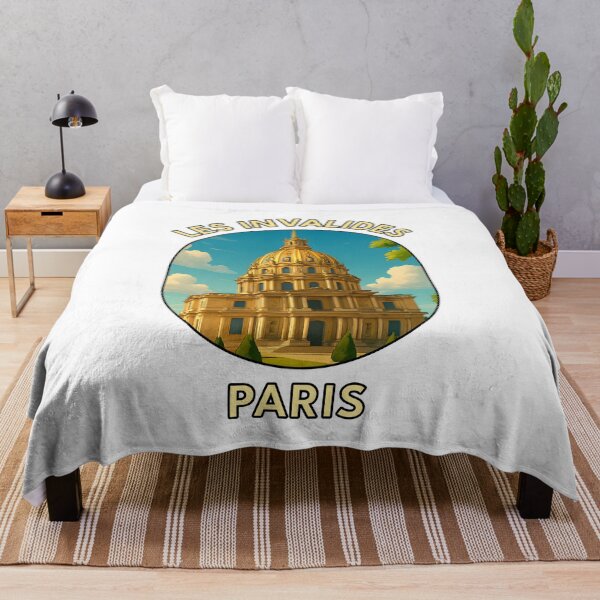 Item preview, Les Invalides - Paris Historic Landmark Illustration designed and sold by inkNext.