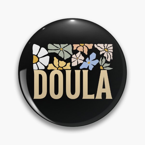 Item preview, Cute  Groovy Doula Wildflowers labour Birth Support Floral designed and sold by Guess4best.