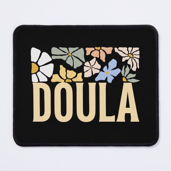 Item preview, Cute Groovy Doula Wildflowers labour Birth Support Floral designed and sold by Guess4best.