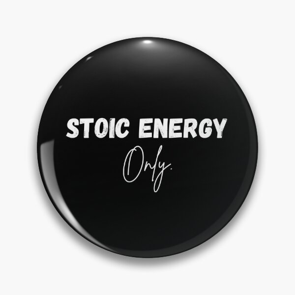 Item preview, Stoic Energy Only  - Stoicism Artwork | Stoic Apparel | Minimalist Stoic Art designed and sold by LexaArtworks.