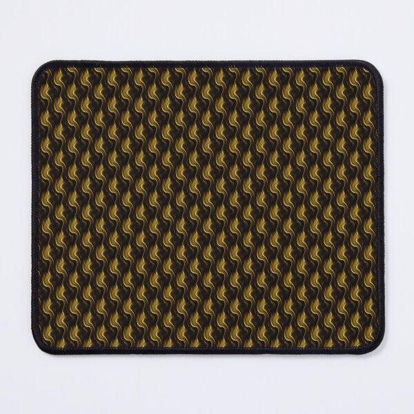 Item preview, Smokey Vertical Abstract Pattern in Golden Yellow designed and sold by Artistestella.