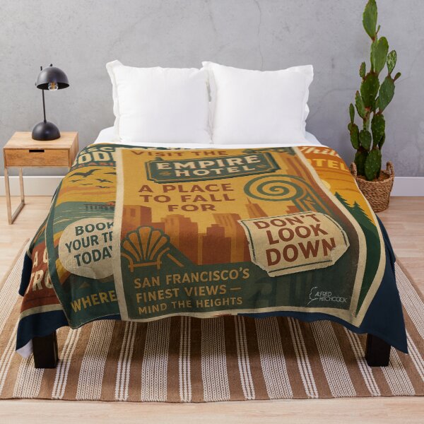 Item preview, Vertigo Empire Hotel Retro Travel Poster Art designed and sold by Cult23.