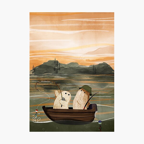 Item preview, Gone Fishing designed and sold by katherineblower.