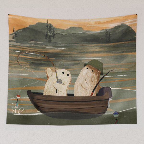 Item preview, Gone Fishing designed and sold by katherineblower.
