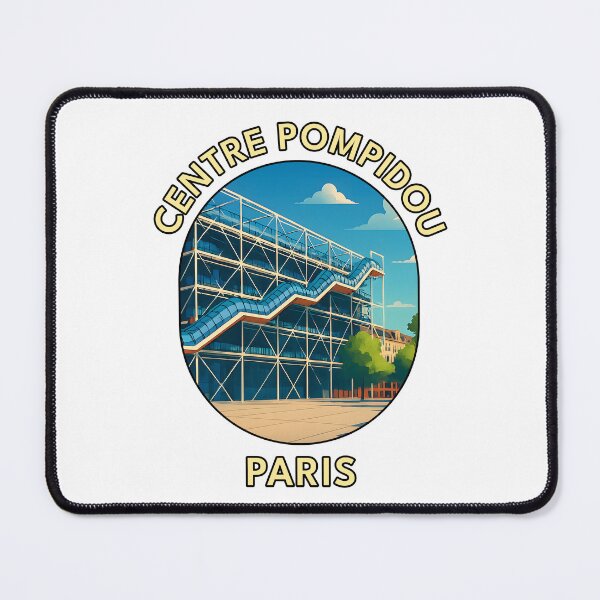 Item preview, Centre Pompidou – Modern Art Museum in Paris designed and sold by inkNext.