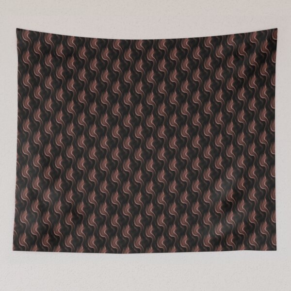 Item preview, Smokey Vertical Abstract Pattern in Reddish Brown designed and sold by Artistestella.