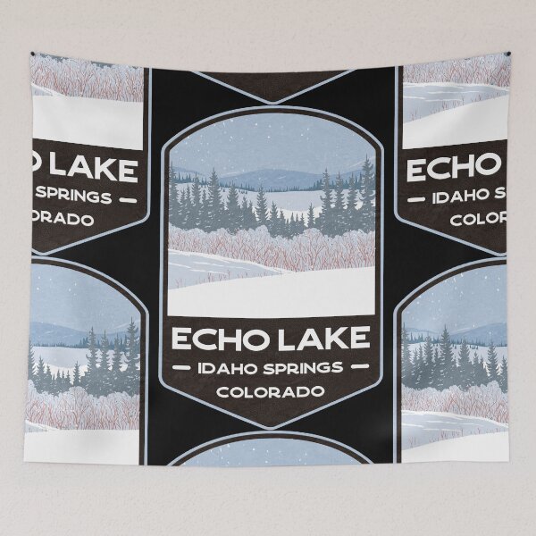 Item preview, Echo Lake Mount Blue Sky designed and sold by JordanHolmes.