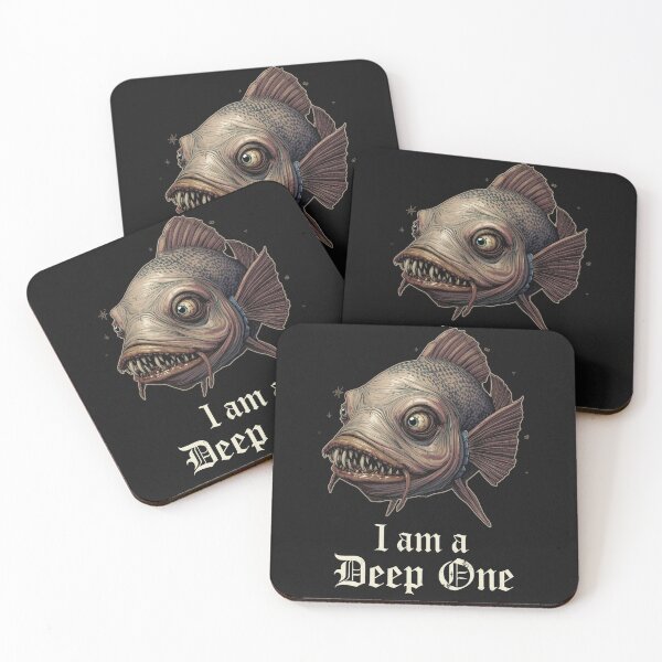 Item preview, I am a Deep One -  H. P. Lovecraft inspired design designed and sold by Vintage Designs +.