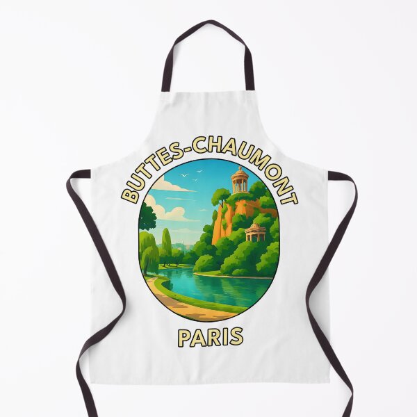 Item preview, Parc des Buttes-Chaumont – Scenic Paris Park Illustration designed and sold by inkNext.