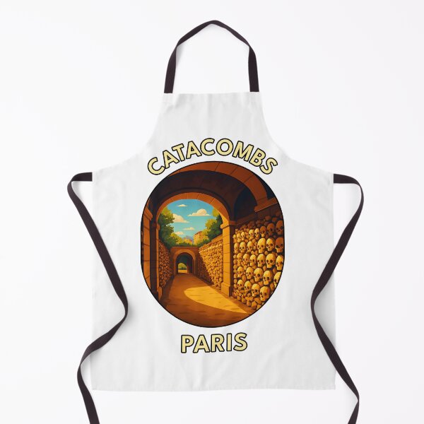 Item preview, Catacombs of Paris – Historic French Underground Vector Art designed and sold by inkNext.