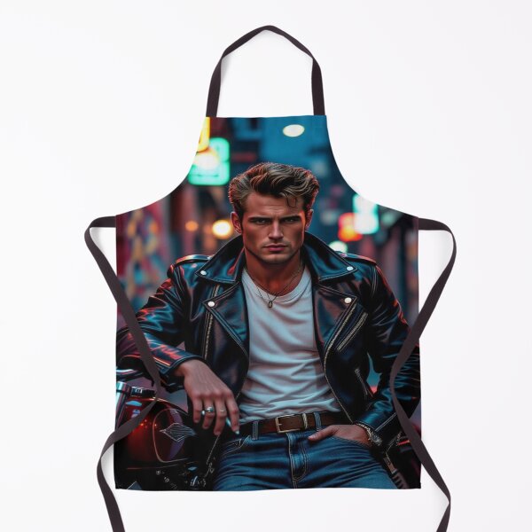 Item preview, Urban Rebel Ride – Retro Coolness meets Neon Alley Vibes in cinematic street style designed and sold by FotoworldEdel.