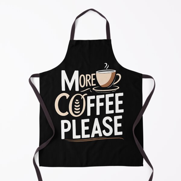 Item preview, More Coffee Please – Funny Coffee Lover Quote designed and sold by TeeJungleStudio.