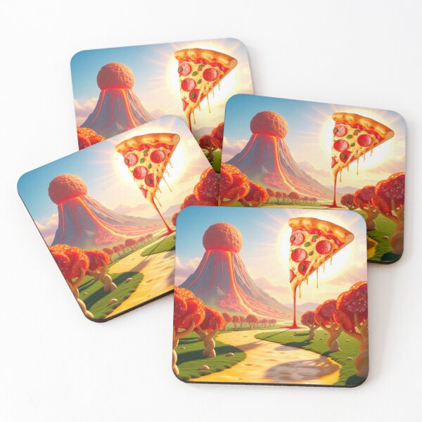 Item preview, Pizza world with salami  designed and sold by Katy-Pretty-Art.