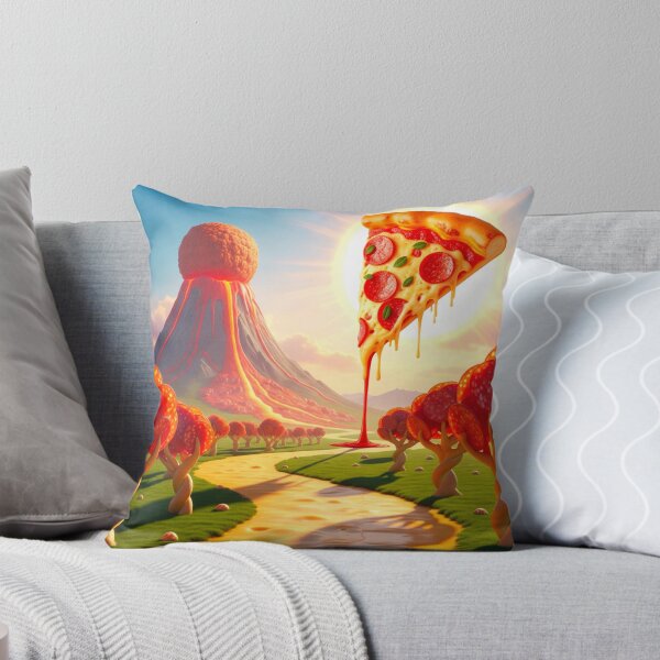 Item preview, Pizza world with salami  designed and sold by Katy-Pretty-Art.