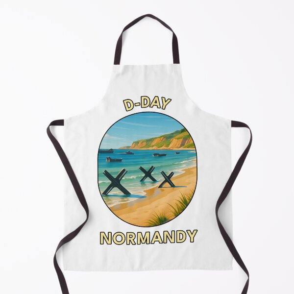 Item preview, D-Day Landing Beaches – Normandy WWII Memorial Coastal Art designed and sold by inkNext.