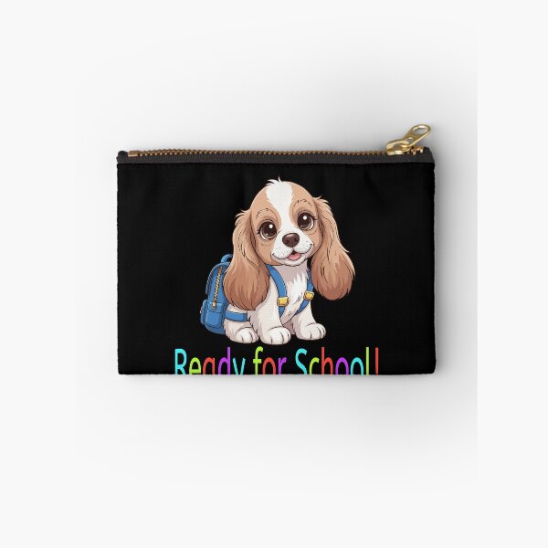 Item preview, Ready for School Cute Cocker Spaniel Puppy – Back to School designed and sold by The Real Life Symphony.
