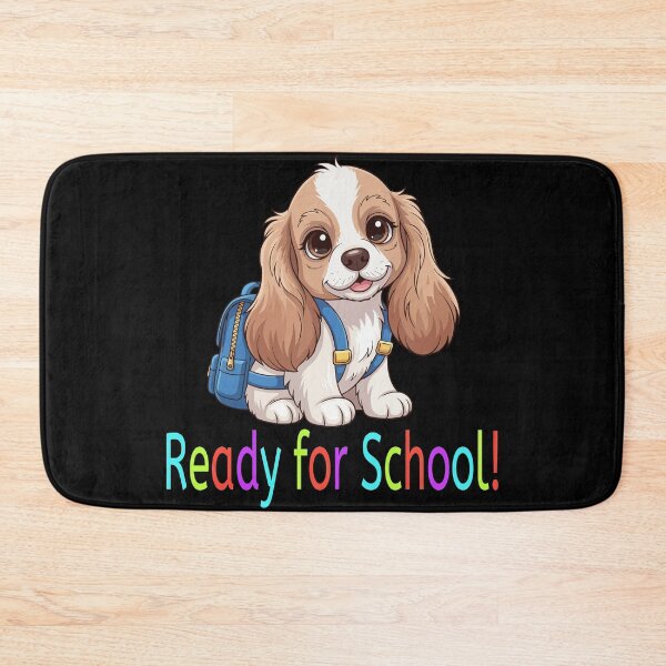 Item preview, Ready for School Cute Cocker Spaniel Puppy – Back to School designed and sold by The Real Life Symphony.