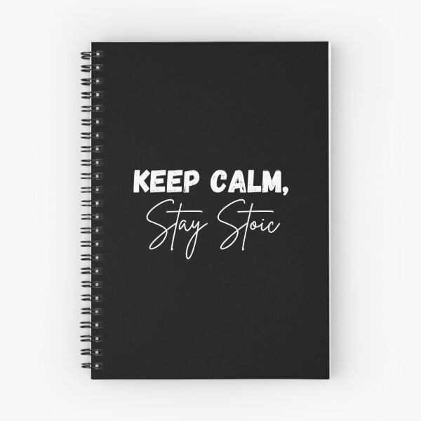 Item preview, Keep Calm, Stay Stoic - Stoicism Artwork | Stoic Clothing | Minimalist Stoic Art designed and sold by LexaArtworks.