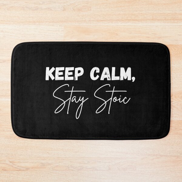 Item preview, Keep Calm, Stay Stoic - Stoicism Artwork | Stoic Clothing | Minimalist Stoic Art designed and sold by LexaArtworks.