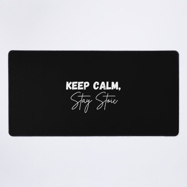 Item preview, Keep Calm, Stay Stoic - Stoicism Artwork | Stoic Clothing | Minimalist Stoic Art designed and sold by LexaArtworks.