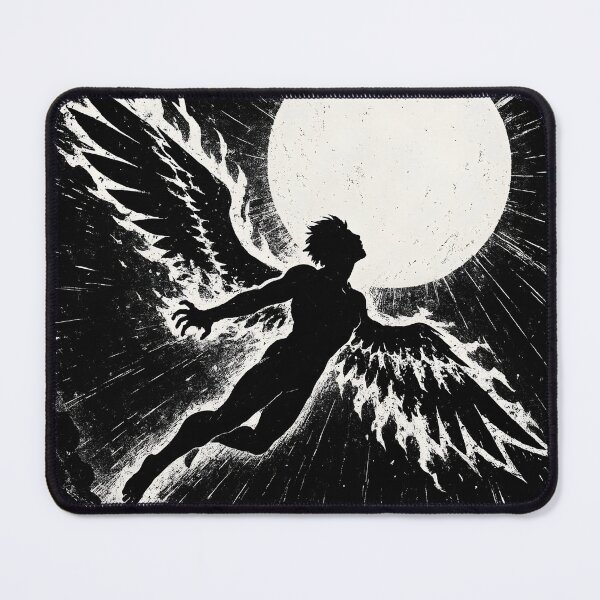 Item preview, Icarus and the sun designed and sold by ManateeMerchy.
