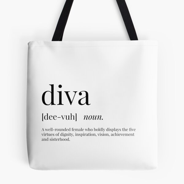 Artikelvorschau, Diva Definition entworfen und verkauft von Defining Prints.