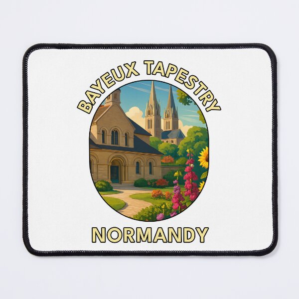 Item preview, Bayeux Tapestry Museum – Historic Normandy Travel Art designed and sold by inkNext.