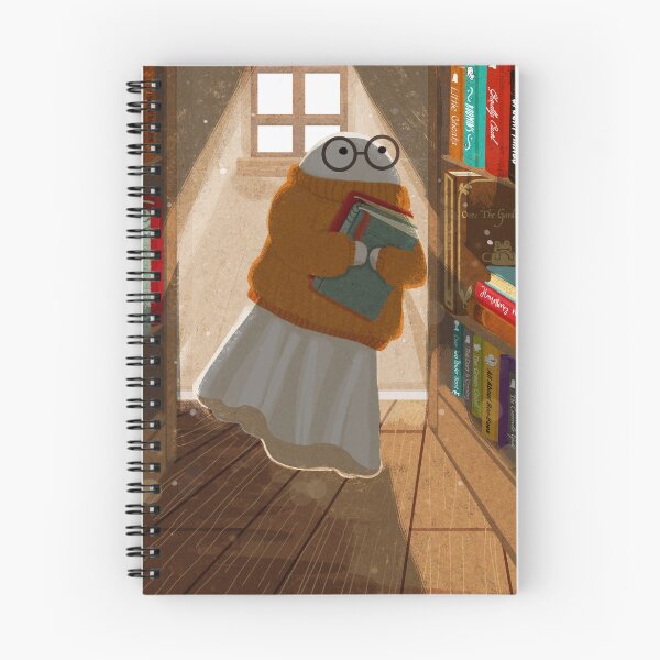 Item preview, There's A Ghost Amongst The Bookshelves Again... designed and sold by katherineblower.