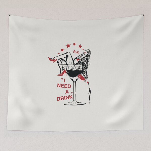 Item preview, I Need A Drink - Reneé Rapp Merch designed and sold by moonna designs.