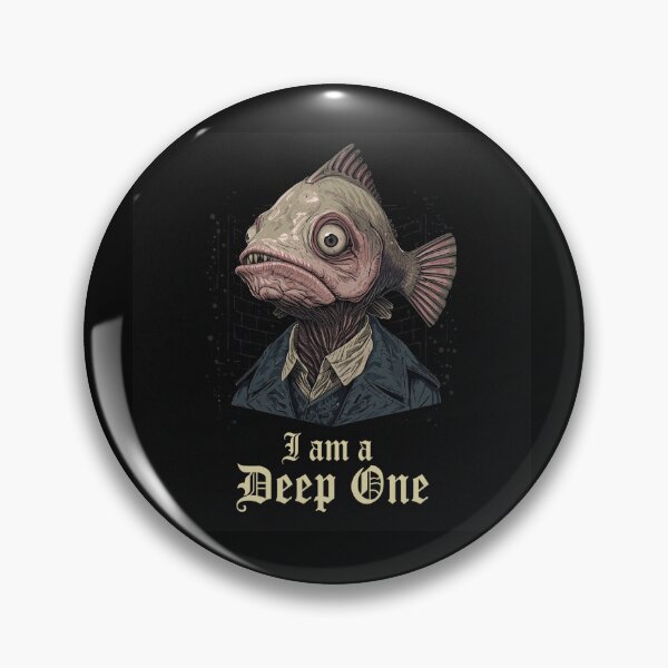 Artikelvorschau, Ich bin ein Tiefer – von H. P. Lovecraft inspiriertes Design entworfen und verkauft von Vintage Designs +.